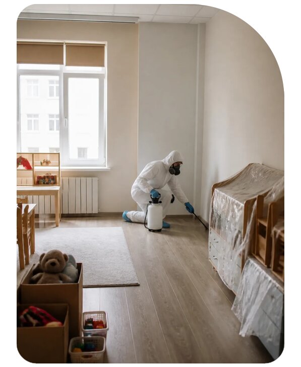 Дезинсекция детского сада в Мичуринске цена от 5177 р. | Сенат-Мчр
